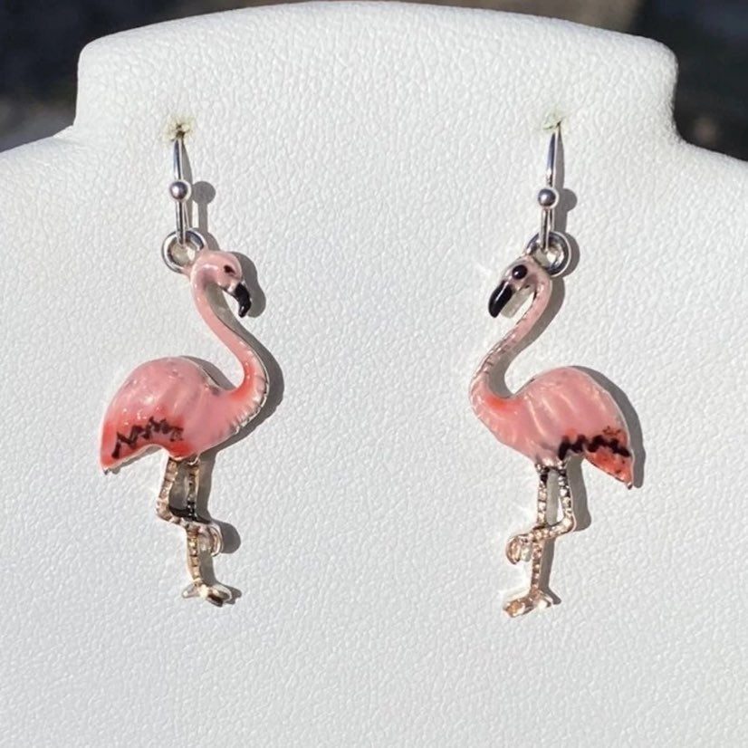 Flamingo Earrings