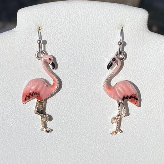 Flamingo Earrings