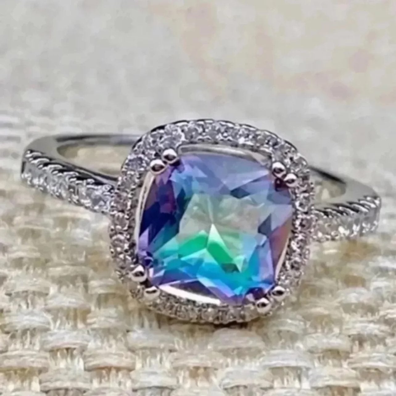 Mystic Topaz Ring