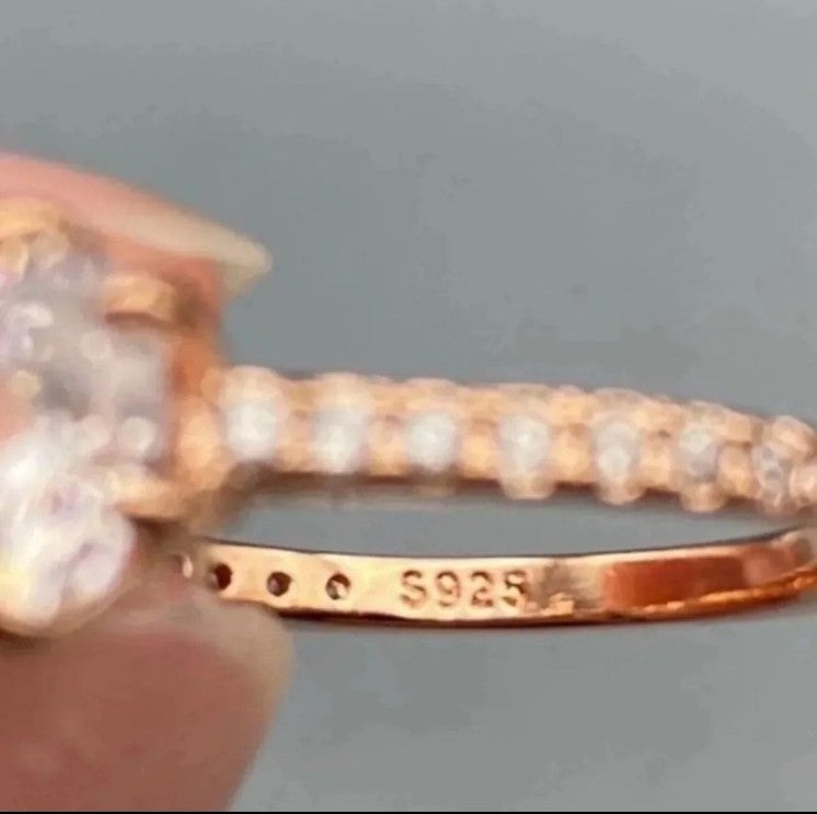 Solitaire Engagement Ring in Rose Gold