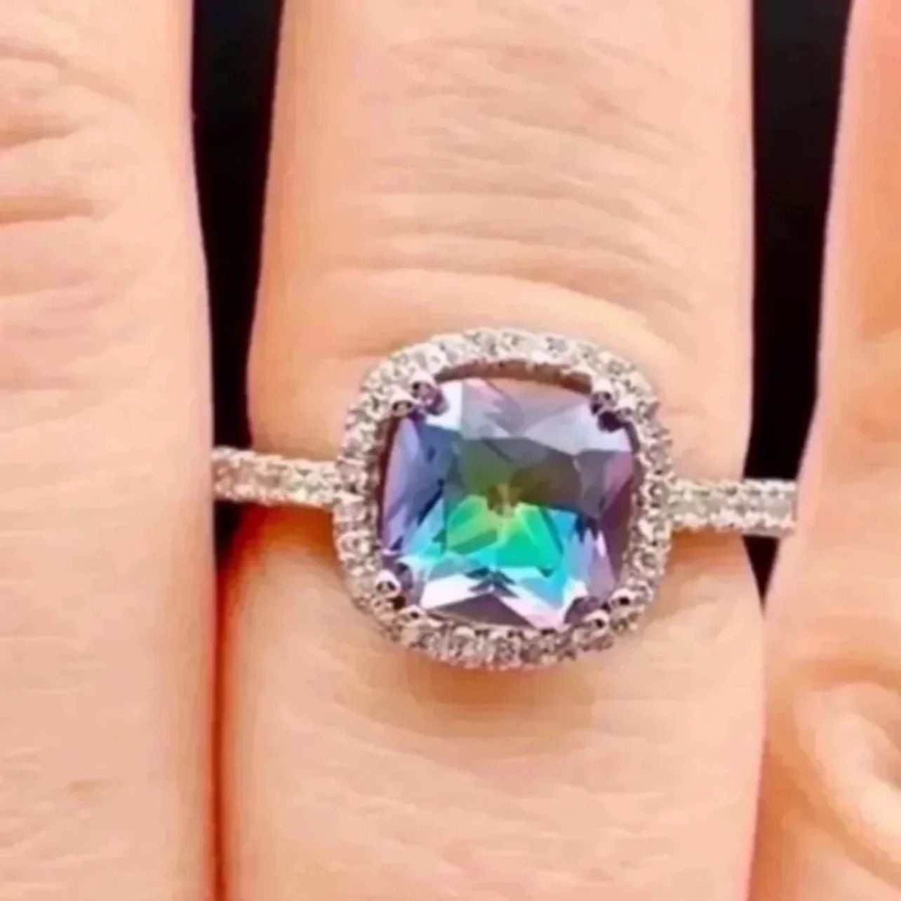 Mystic Topaz Ring