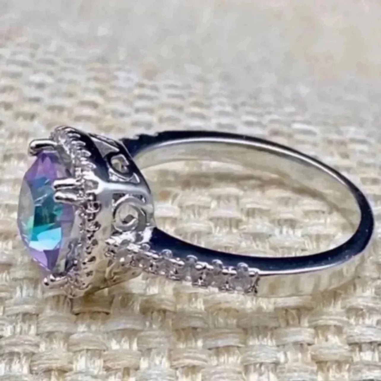 Mystic Topaz Ring