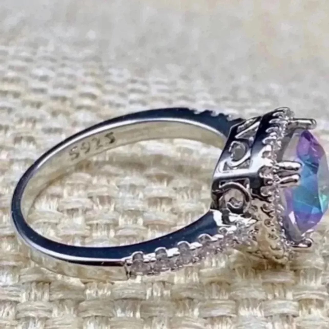 Mystic Topaz Ring