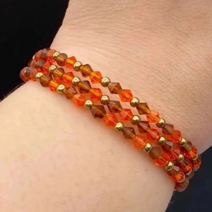 Autumn Colors Wrap Bracelet