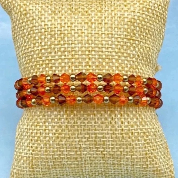 Autumn Colors Wrap Bracelet